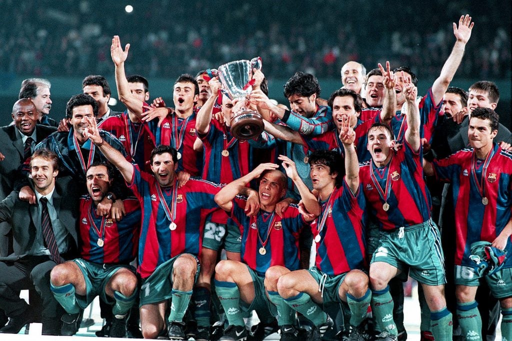 Maillot FC Barcelone Domicile 1996/97