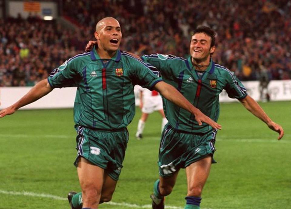 Maillot FC Barcelone Extérieur 1996/97