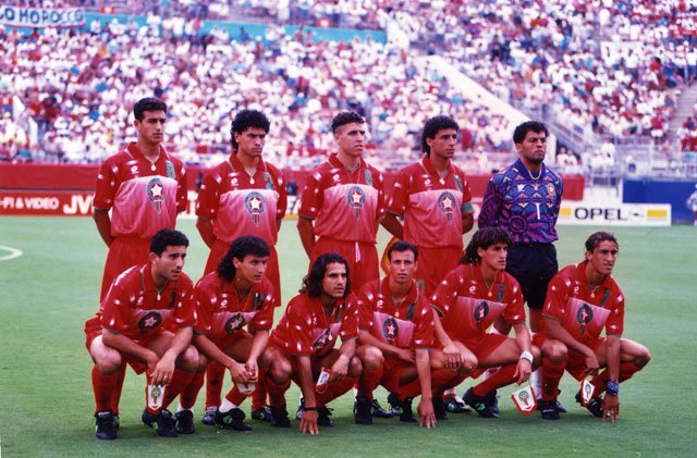 Maillot Maroc Domicile 1994/95