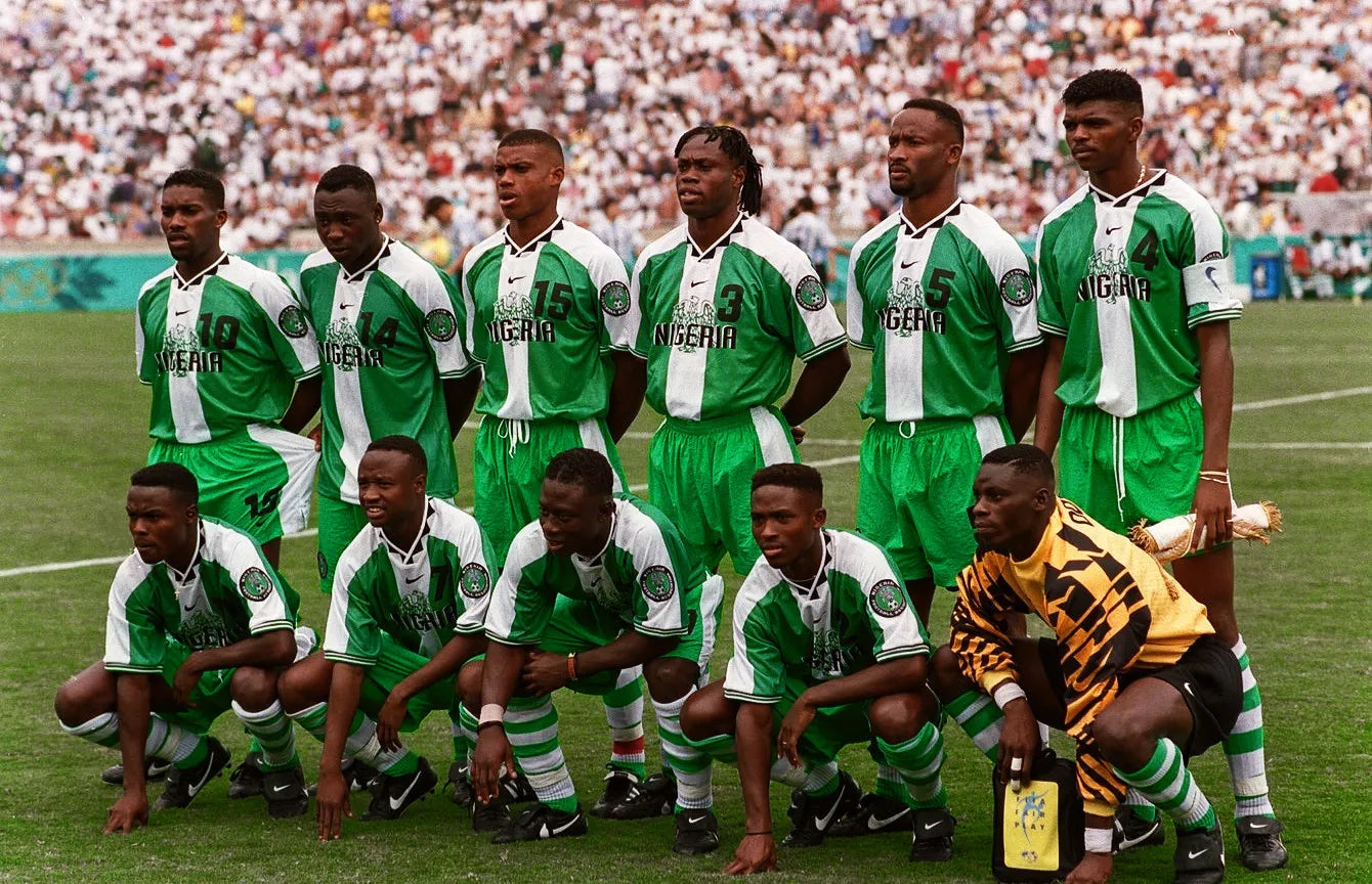 Maillot Nigeria Domicile 1996/97