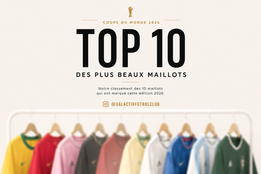 Top 10 des plus beaux maillots de la Coupe du Monde 2026