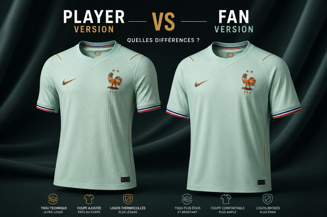 Maillot Player vs Fan : quelles différences ? | Galactik Futbol