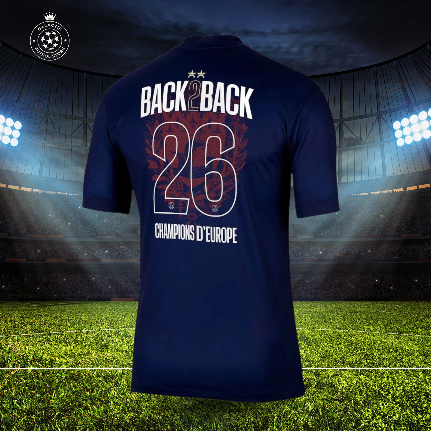 Maillot PSG Back 2 Back Champions League 2025/26 Collector